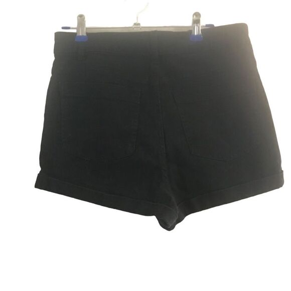 Forever 21 black short shorts size medium two pockets and zipper Women’s - Picture 3 of 14